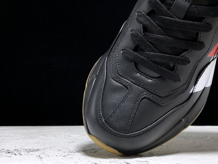 G*u*i rhyton web print leather sneaker 523535 drw00 1000