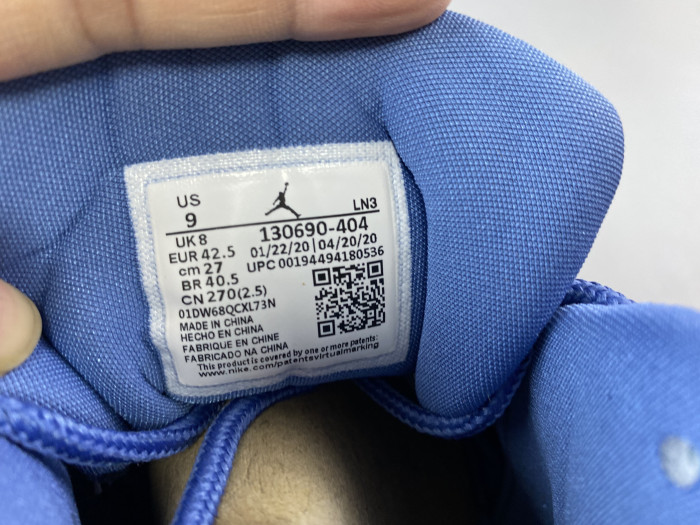 Air Jordan 12 Retro Stone Blue 130690-404