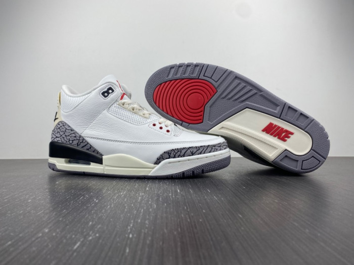 Air Jordan 3 White Cement Reimagined Shoes DN3707-100