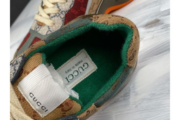 G*u*i rhyton vintage trainer sneaker 620185 99wg0 6060