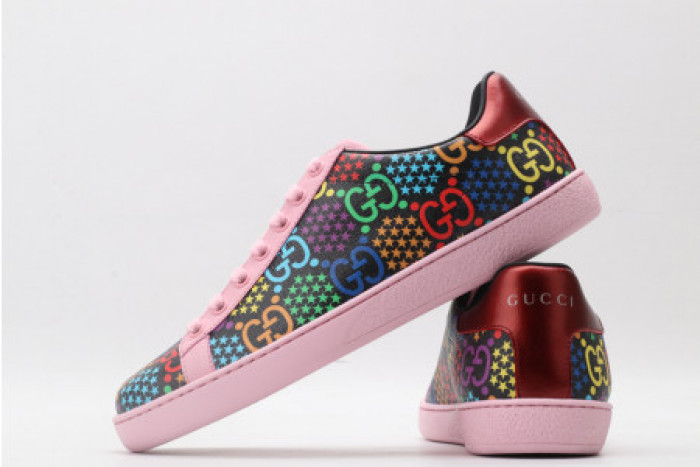G*u*i ace embroidered low-top sneaker 610085 h2020 1115