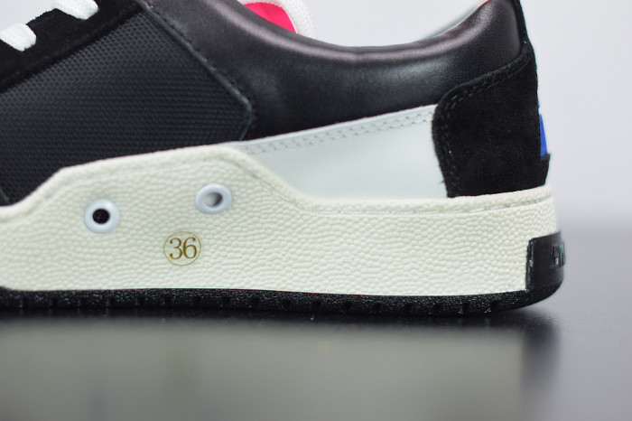 GGD Women’s fuchsia and leopard-print Yeah sneakers