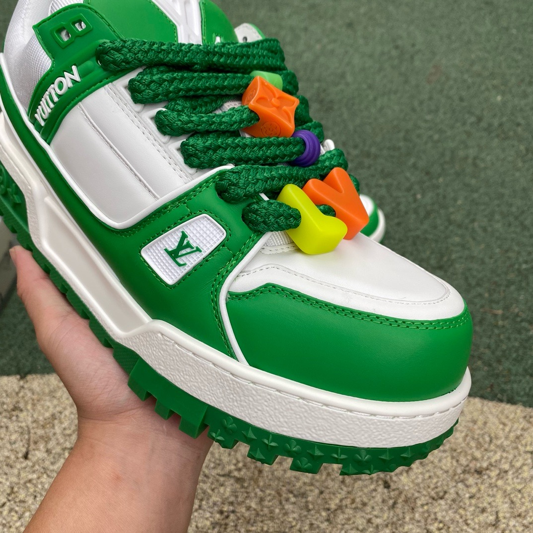 LV TRAINER MAXI White-green